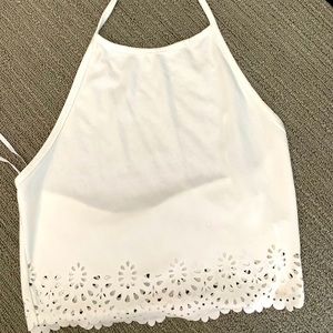 Halter crop top
